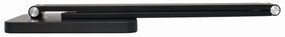 LED Lampada da tavolo con caricatore wireless LED/10W/230V nero