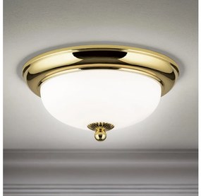 Orion - Plafoniera EMPIRA 2xE14/40W/230V diam. 26,5 cm dorata