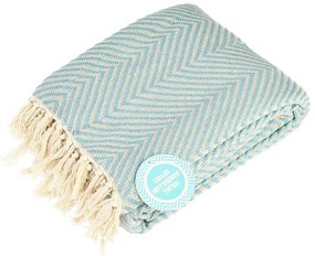 Coperta di cotone 150x235 cm Herringbone - Rex London