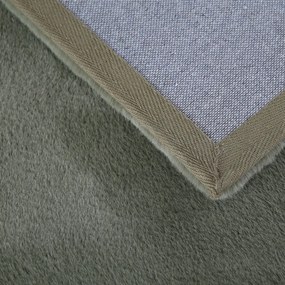 Tappeto lavabile verde 80x150 cm Pouffy - Ayyildiz Carpets