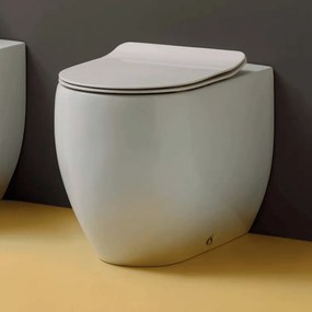 Wc a Terra Kerasan Bianco Lucido "Flo 56"