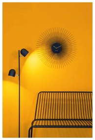 Orologio da parete nero Grande, ø 60 cm Peony - Karlsson