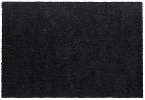 Tappeto shaggy nero 140 x 200 cm DEMRE Beliani