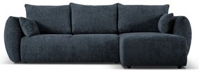 Divano angolare blu scuro (angolo destro) Matera - Cosmopolitan Design