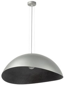 Lampadario a cavo SOLARIS 1xE27/60W/230V argento/nero