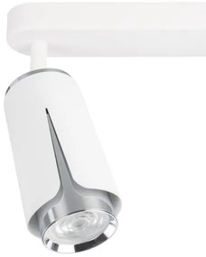 Faretto FIORE 2xGU10/8W/230V bianco