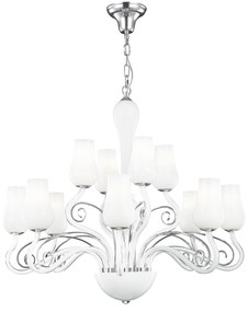 Lampadario Angel Elegance Colore Bianco 40W