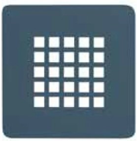 Piatto doccia in mineralmarmo 80x100 cm antracite effetto pietra con griglia e piletta sifonata