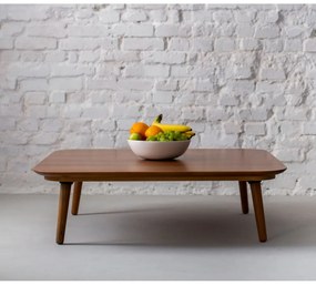 Tavolino in legno di frassino, 110 x 110 cm Contrast Tetra - Ragaba