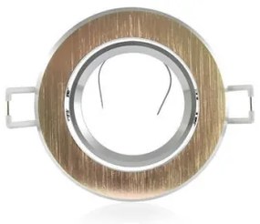 Lampada da incasso EAST OPAL 1xGU10/8W/230V diametro 8,5 cm oro