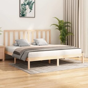 Giroletto İn Legno Massello Di Pino 200x200 Cm /