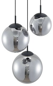 Lindby - Teeja 3 Cluster Lampada a sospensione Smoke Lindby