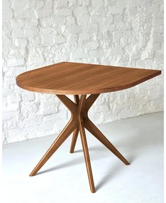 Tavolo da pranzo con effetto rovere 90x90 cm Jubi – Ragaba