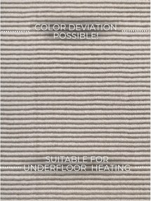 Passatoia grigia/color crema 80x240 cm Perles Dolomite – Elle Decoration