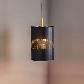 Lampada a sospensione Bogart Euluna, dimmerabile, Nero, Soggiorno / Sala da pranzo, Metallo, Moderno, Lampada a sospensione