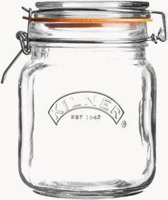 Set di 4 barattoli con coperchio a chiusura ermetica Kilner