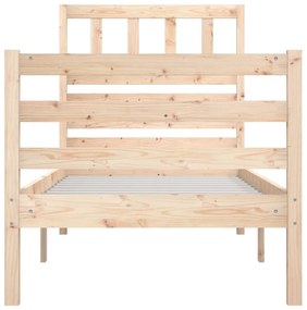 Giroletto 90x190 cm single in legno massello