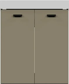 Mobile da bagno a terra L 70 x H 50 x P 50 cm corda, 2 ante COLAVENE Alaqua