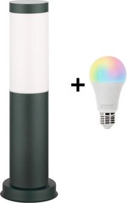 Brilagi - LED RGBW lampada da esterno 1xE27/15W/230V 40 cm IP44 antracite