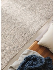 Passatoia grigia/color crema lavabile 80x240 cm Rocco Dark Cream – Elle Decoration