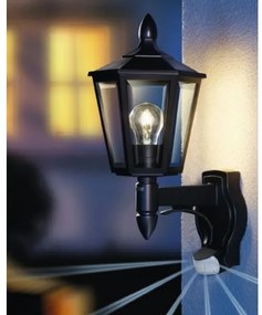 Steinel 617813 - Lampada da parete con sensore per esterno L 15 1xE27/60W/230V