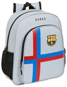 Zaino Scuola F.C. Barcelona Grigio 32 x 38 x 12 cm