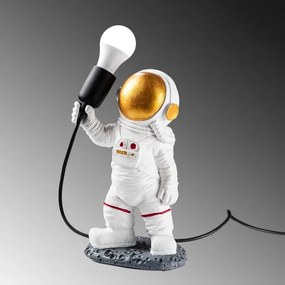 Lampada per bambini ASTRONAUT 1xE27/40W/230V rame/bianco