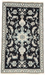Nain Tappeto 140x80 Blu (Iran) Annodato A Mano
