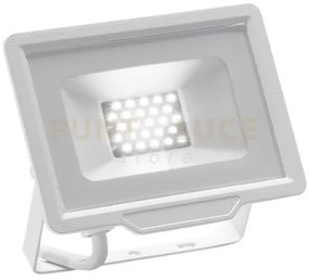 Ges841n-  proiettore faro led 4000k 1700lm 20w  ip65 alluminio e vetro