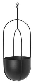 ferm LIVING - Vaso Fiori sosPeso Nero ferm LIVING