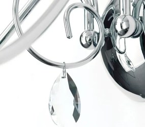 Orion WA 2-1093/2- Applique di cristallo ALESSIA 2xE14/40W/230V cromo lucido