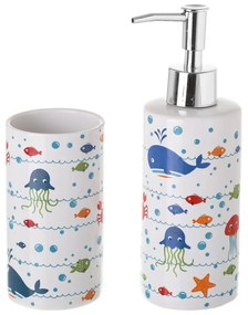 Set di accessori da bagno bianchi Aquario - Casa Selección