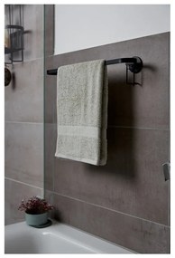 Porta asciugamani da parete nero Classic Plus - Wenko