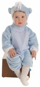 Costume per Neonati Azzurro Orsetto di Peluche (3 Pezzi)