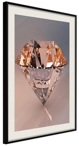 Poster  Shiny Gem  Cornice Quadri Cornice nera con pass-partout, Larghezza x Altezza Home decor 20x30