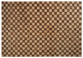 Check Tappeto 140x200 Coffee/Natural - Ferm Living