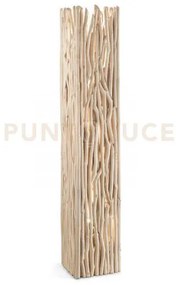 Driftwood lampada da terra rami intrecciati in legno naturale 3 luc...