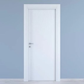 Porta interna a battente Renoir in MDF colore bianco, L 60 x H 210 cm, apertura reversibile