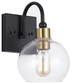 Lampa kinkiet black gold APP1580-1W