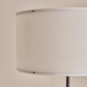 Lampada da terra AYD 1xE27/40W/230V marrone/bianco