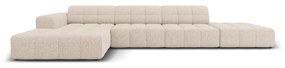 Divano angolare beige (angolo sinistro) Chicago - Cosmopolitan Design