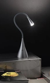 Lampada da tavolo snake 5912 gr grigio