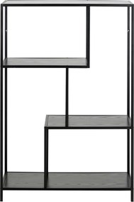 Libreria nera 77x114 cm Seaford - Actona