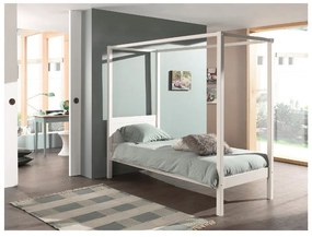 Letto bianco per bambini 90x200 cm PINO CANOPY - Vipack