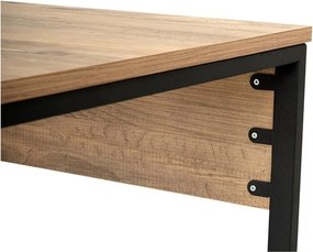 Scrivania con effetto pino 60x240 cm Twin – Kalune Design