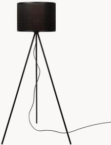 Lampada da terra con paralume in bambù Tagalog