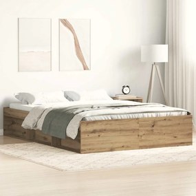 Giroletto Senza Materasso Rovere Artigianale 120x200cm /