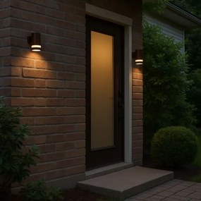 Rabalux 77211 - Applique da esterno a LED URFA LINE LED/9W/230V IP65 marrone