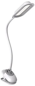 Immax 08997L - Lampada da tavolo LED+CCT dimmerabile con clip CLIP 7,5W/230V bianca