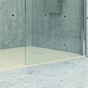 Piatto doccia 180x70 effetto pietra colore avorio crema - KAMALU